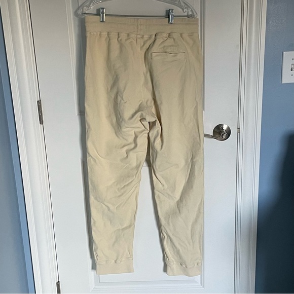 New! Faherty Reset Day Jogger Pant Birch Cream nwot 18763 - Picture 10 of 14